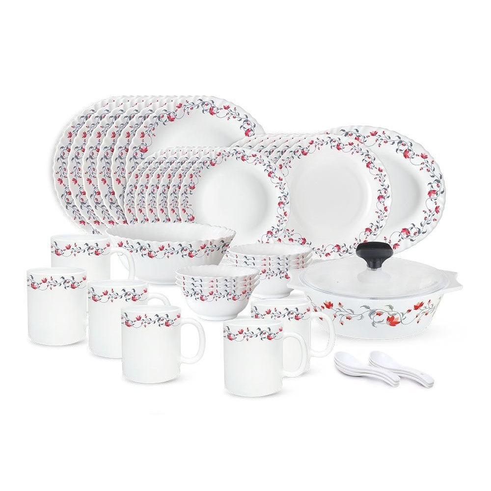 Signature 40 pcs Dinner Set | Pentas | Elegant and Contemporary | Porcelain