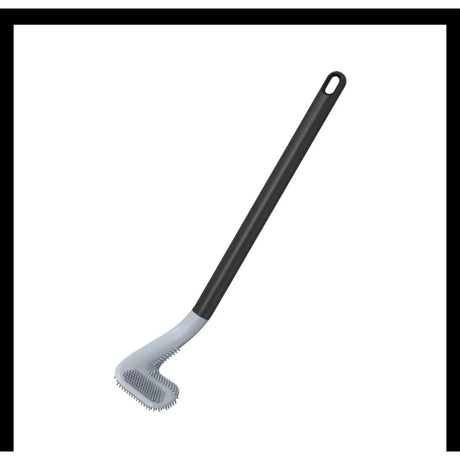 Silicone Bristle Golf Toilet Brush with Drying Holder