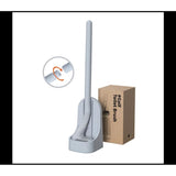 Silicone Bristle Golf Toilet Brush with Drying Holder