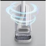 Silicone Bristle Golf Toilet Brush with Drying Holder