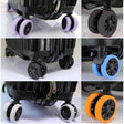 Silicone Luggage Wheel Covers 8pcs Set Anti Scratch Suitcase Wheel Protectors
