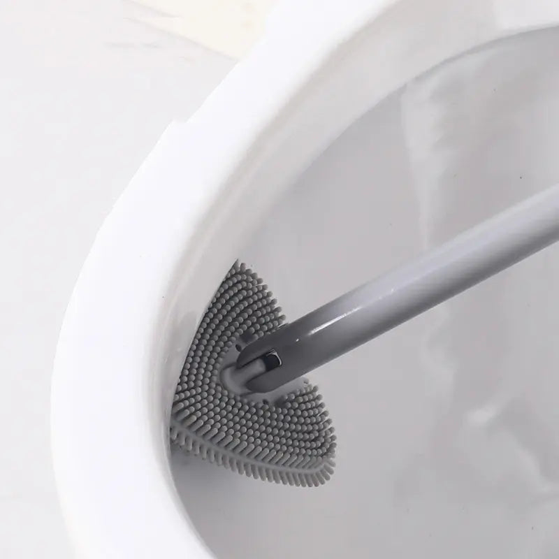 Silicone Toilet Cleaning Brush Hygienic Durable & Quick Drying