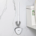Silicone Toilet Cleaning Brush Hygienic Durable & Quick Drying Cleaning Tools Toilet Brushes