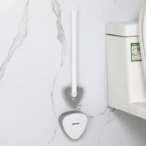Silicone Toilet Cleaning Brush Hygienic Durable & Quick Drying Cleaning Tools Toilet Brushes