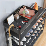Simple Entryway Shoe Rack | Freestanding High-Capacity Organizer | 80cm (L) x 21cm (W) x 78.5cm (H)