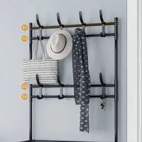 Simple Floor Shoe Rack Three in One Design with Large Capacity for Home Organization Storage & Organization