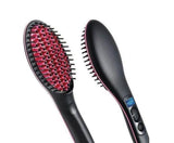 Simply Straight Hot Comb Ceramic Hair Brush Straightener