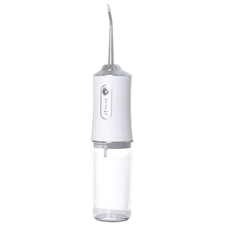 Single Nozzle Portable Oral Irrigator USB Rechargeable Dental Water Flosser Wireless Cordless Water Jet Floss for Teeth Whitening & Mouth Washing