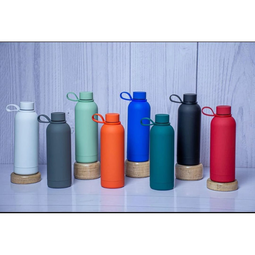 Skin Feel Thermal Flask Stylish & Insulated Water Bottle Travel Accessories Baby Bottles