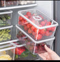 Sleek Acrylic Fridge Storage Container with Date Tracker – 24.5x16.2x11.5cm