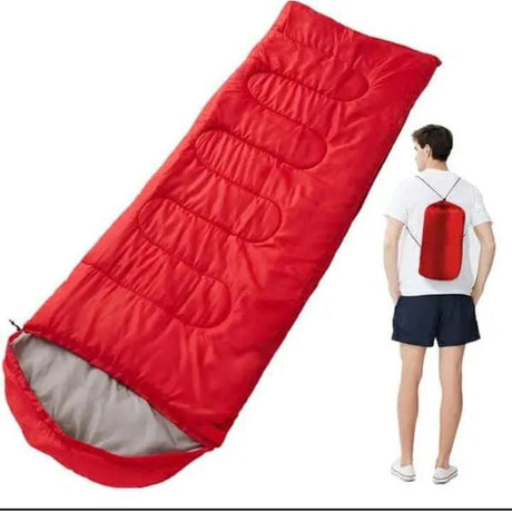 Sleeping Bag Waterproof Outdoor Camping & Hiking Envelope Single Zip, Anti-Moisture & Mildew Proof