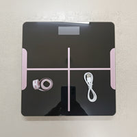 Smart Digital Electronic Body Scale USB Rechargeable with LCD Display Scale Body Weight Scales