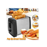 Sokany 2 Slice Stainless Steel Bread Toaster | Compact and Stylish Kitchen Essential