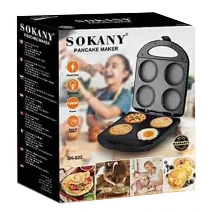 Sokany Electric Pancake Maker SK-822 – 1400W Non-Stick Breakfast Appliance Kitchen appliances Kitchen Appliances