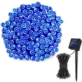 Solar 100 LED Powered Garden Lights 12M Waterproof Outdoor String Lights