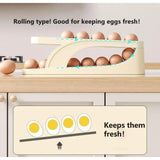 Space Saving Egg Dispenser Holds Up to 14 Eggs, Durable Egg Holder for Kitchen Organization.