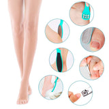 Stainless Steel 7 Piece Pedicure Kit Foot File Set for Callus and Exfoliation
