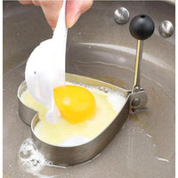 Stainless Steel Fried Egg & Pancake Mould |Creative Shaper for Breakfast Bakeware Kitchen Molds