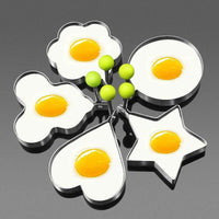 Stainless Steel Fried Egg & Pancake Mould |Creative Shaper for Breakfast Bakeware Kitchen Molds