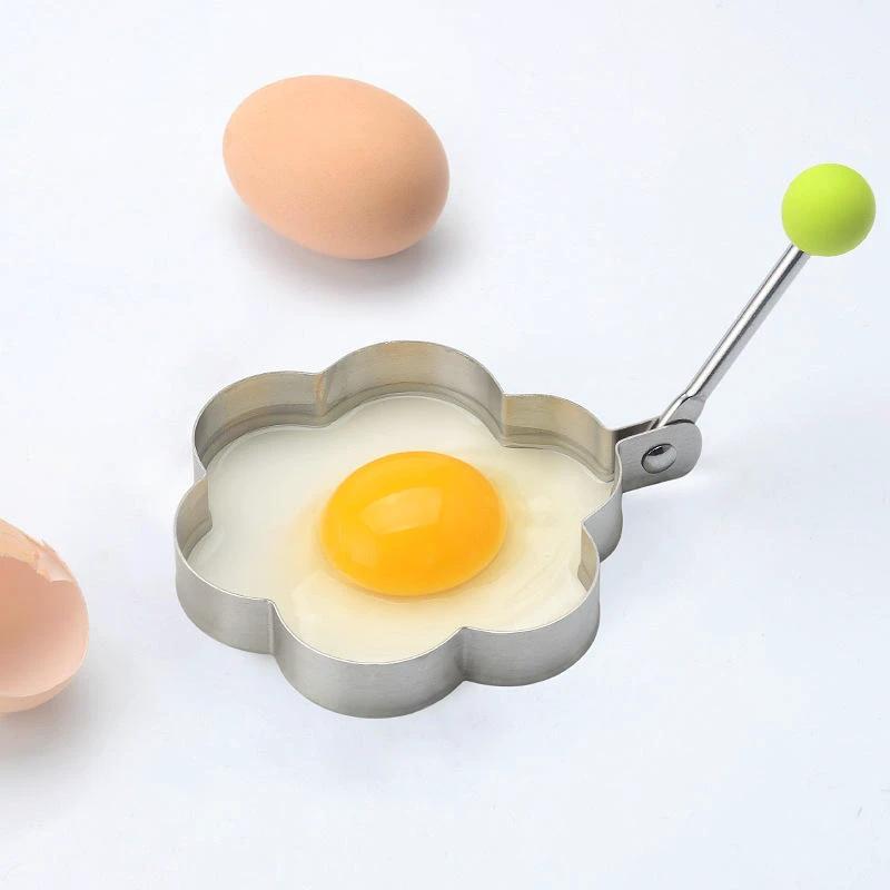Stainless Steel Fried Egg & Pancake Mould |Creative Shaper for Breakfast Bakeware Kitchen Molds