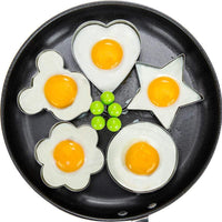 Stainless Steel Fried Egg & Pancake Mould |Creative Shaper for Breakfast Bakeware Kitchen Molds