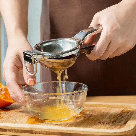 Stainless Steel Lemon Squeezer with Built in Bottle Opener for Juicing and Kitchen Use Kitchen Tools & Utensils