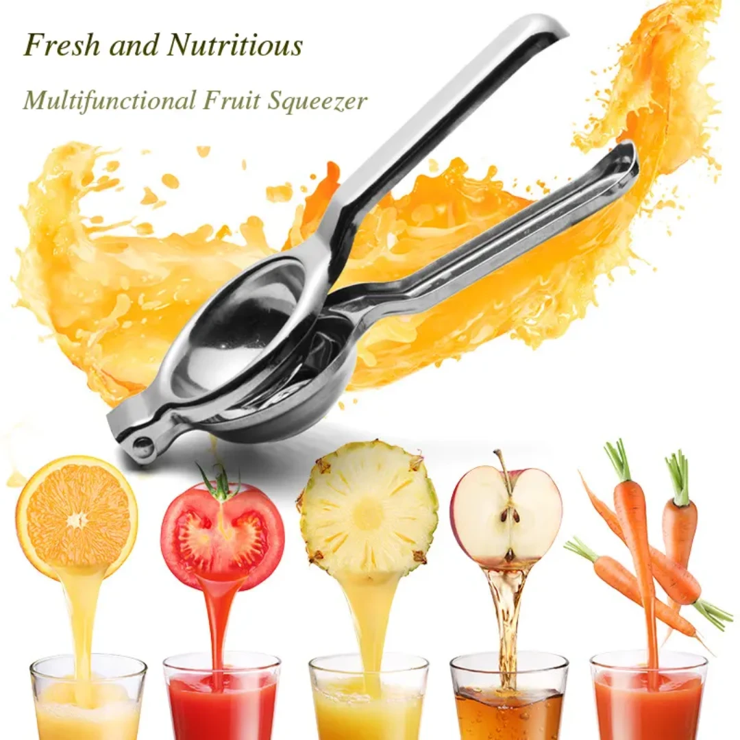 Stainless Steel Lemon Squeezer with Built in Bottle Opener for Juicing and Kitchen Use Kitchen Tools & Utensils