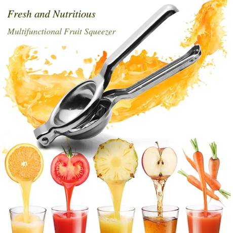 Stainless Steel Lemon Squeezer with Built in Bottle Opener for Juicing and Kitchen Use Kitchen Tools & Utensils