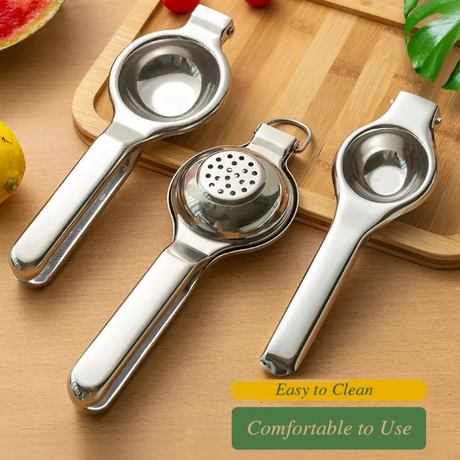 Stainless Steel Lemon Squeezer with Built in Bottle Opener for Juicing and Kitchen Use Kitchen Tools & Utensils