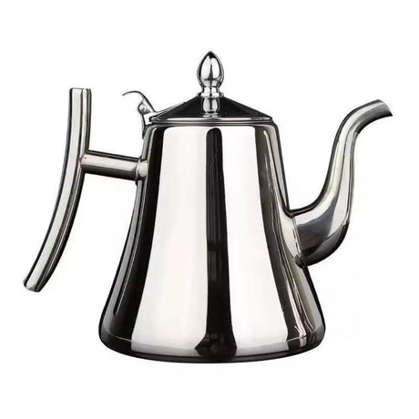 Stainless Steel Teapot with Infusion Set | Perfect for ADT Flowers & Stove Coffee | Safe & Durable Tea Pot