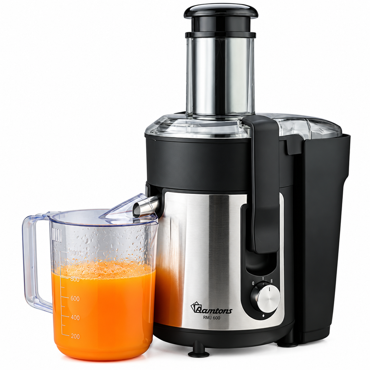 800W Juice Extractor with 2 Speeds and Pulse Function
