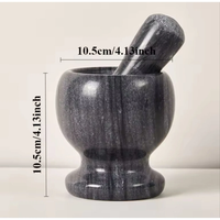 Stone Mortar and Pestle Set for Grinding Herbs and Spices Manually Mortars & Pestles