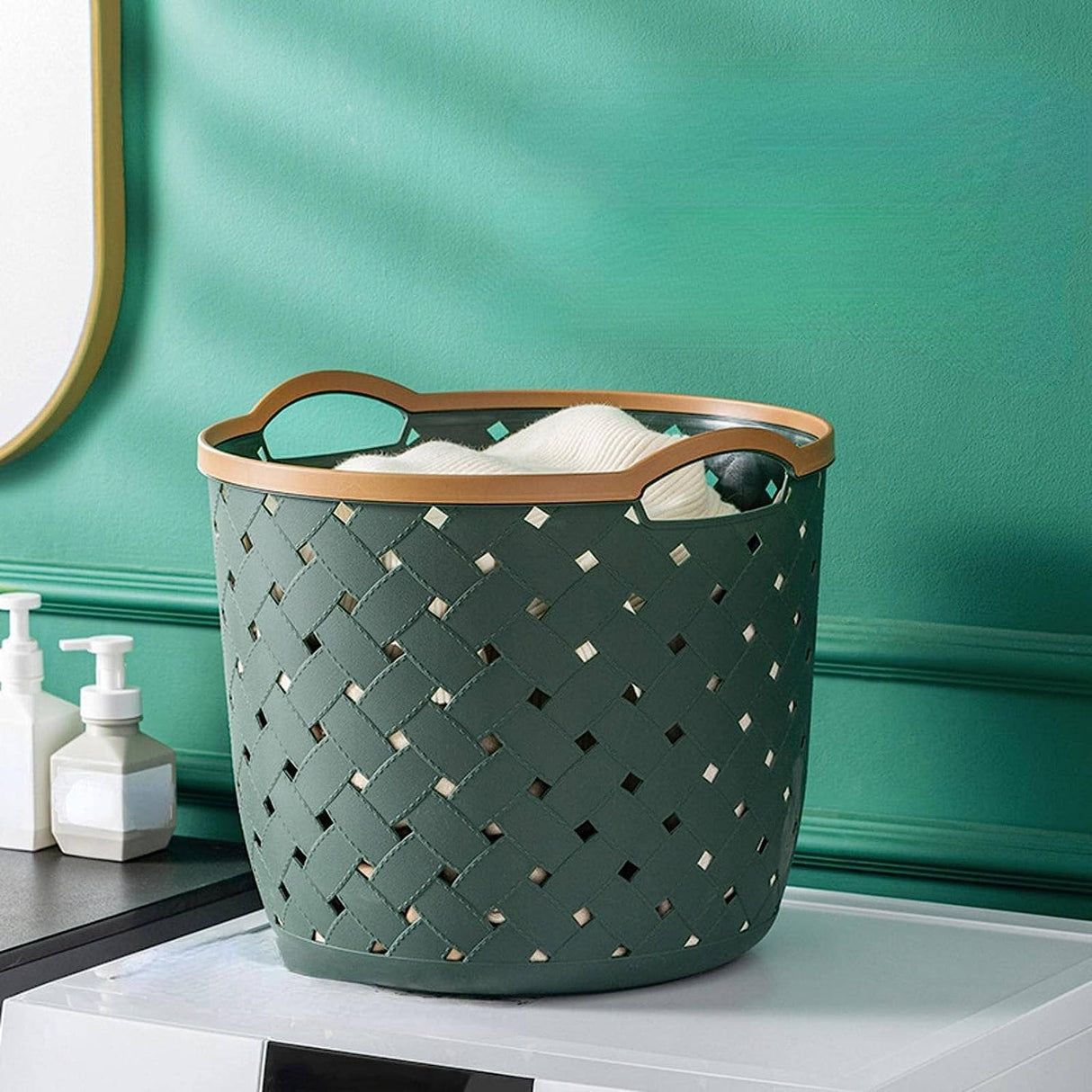 Storage Basket with Handle Big Size Versatile & Durable