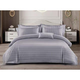 Stripped Duvet Cover Set | 6x7 with Bedsheet & Pillowcases