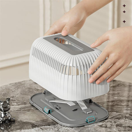 Stripped Tissue Serviette Box Plastic Size: 21x13.5x10.5cm