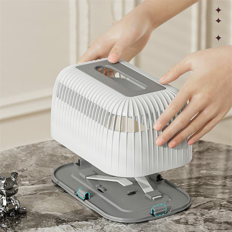 Stripped Tissue Serviette Box Plastic with Non Slip Bottom( 21x13.5x10.5 cm)