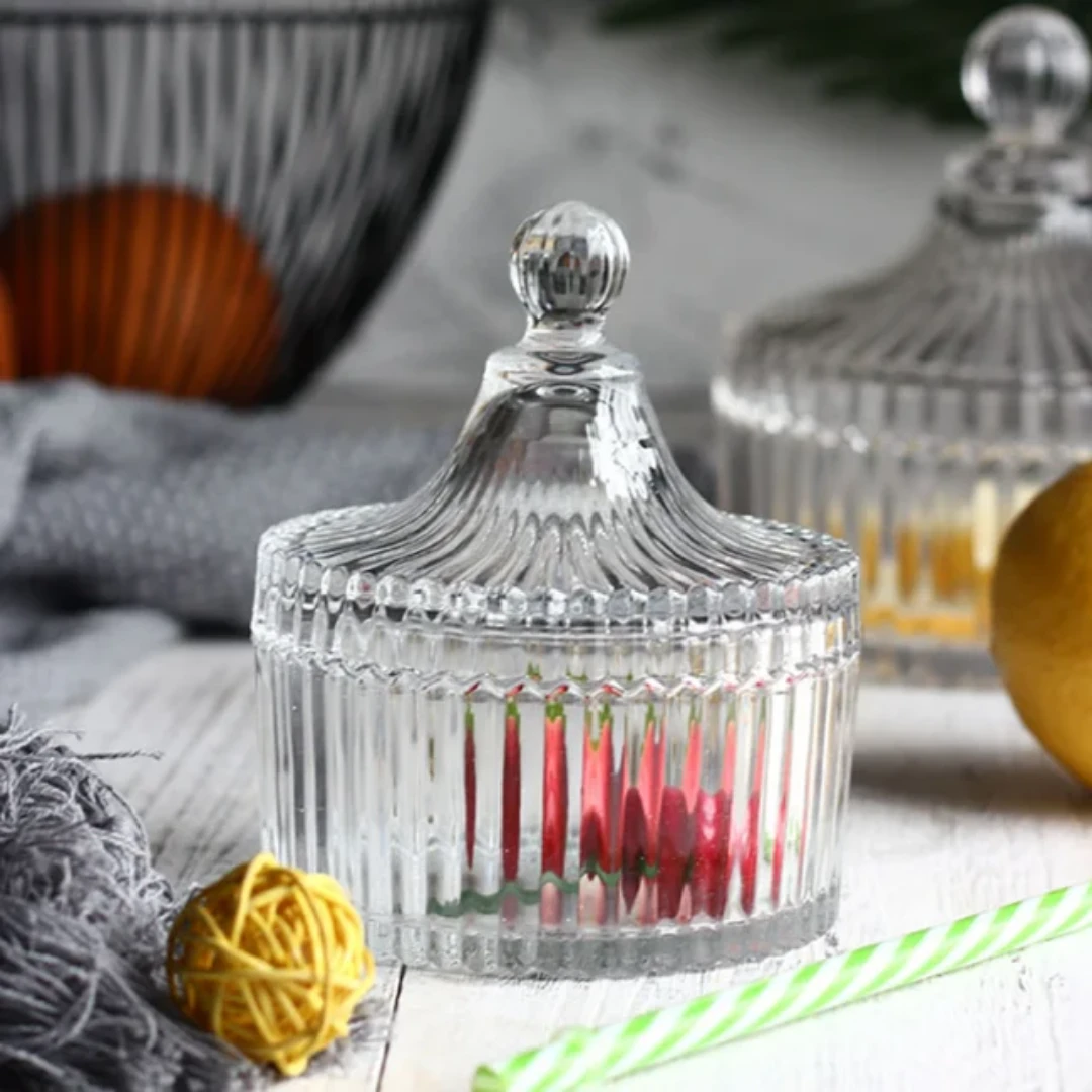 Sugar Bowl with Lid Retro European Style Elegant & Dining Accessory Tableware Sugar Bowls