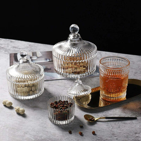 Sugar Bowl with Lid Retro European Style Elegant & Dining Accessory Tableware Sugar Bowls