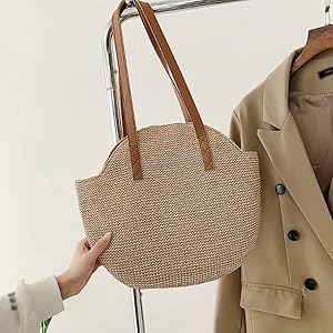 Summer Woven Underarm Bag Trendy Lightweight Tote Perfect for Everyday Chic