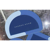 Super Absorbent Anti-Slip Bathroom Mat | 57x38cm | Semi-Circle, Oval & Rectangular Shapes | Multifunctional | Floor Mat, Bath Mat, Door Mat, Bathroom Rug, Cushion Mat