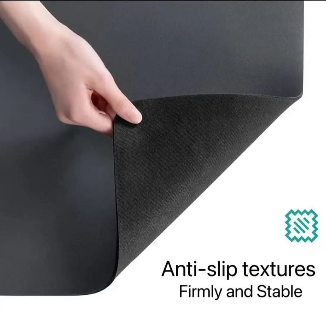 Super Absorbent Nonslip Dish Drying Mat 40×50cm Diatom Mud Rubber