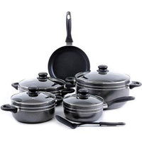 TC Cookware Set with Pots 20cm to 30cm and 26cm Frying Pan Cookware Cookware Sets