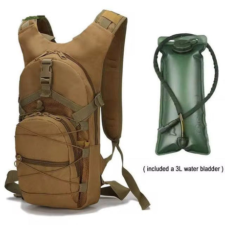 Tactical Hydration Camel Backpack with 3 Litre Water Bag