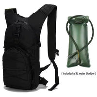 Tactical Hydration Camel Backpack with 3 Litre Water Bag Travelling essential Hydration Packs