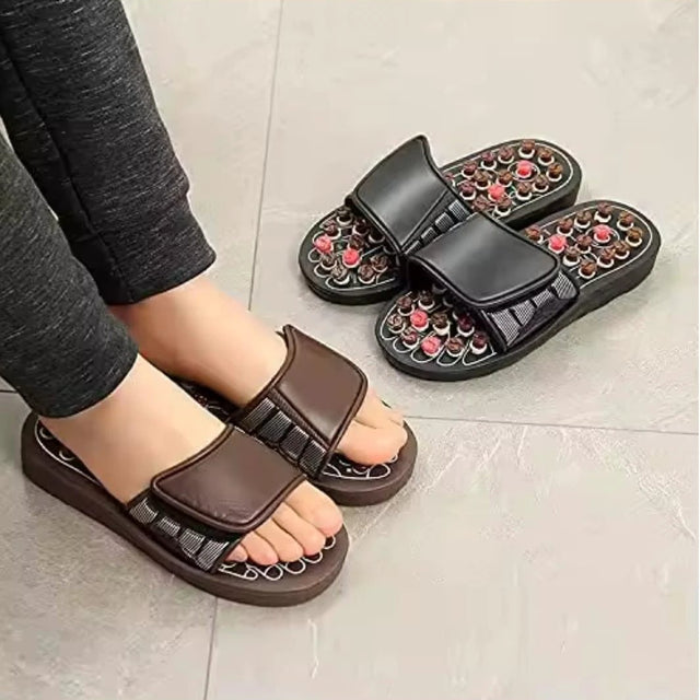 Therapy Acupressure Massage Sandals – Reflexology Slippers for Pain Relief & Relaxation Foot massager Sandals
