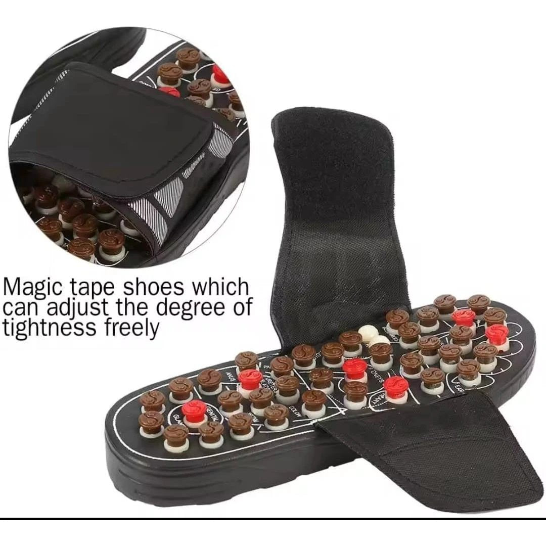Therapy Acupressure Massage Sandals – Reflexology Slippers for Pain Relief & Relaxation Foot massager Sandals