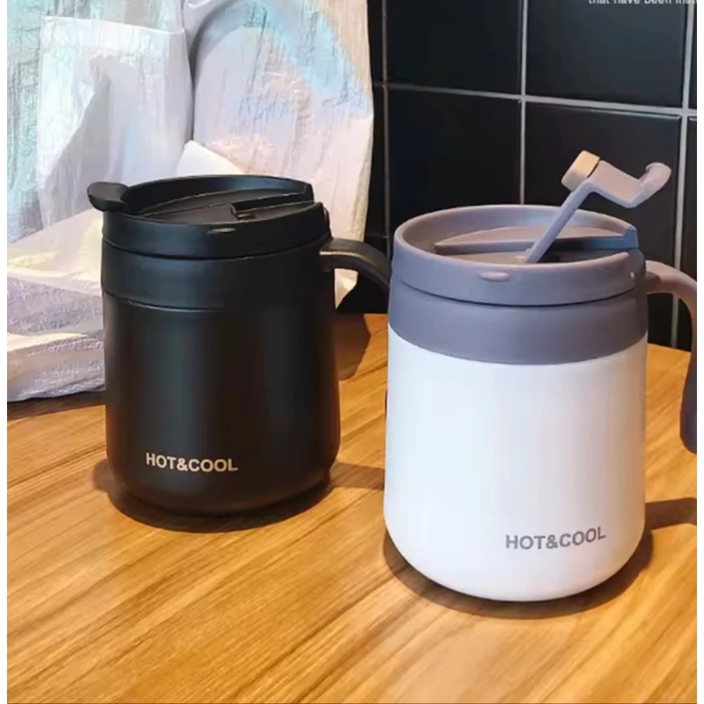 Thermomug Coffee Cup 500ml Keep Your Drinks Hot for 12 Hours Travel Essentials Coffee