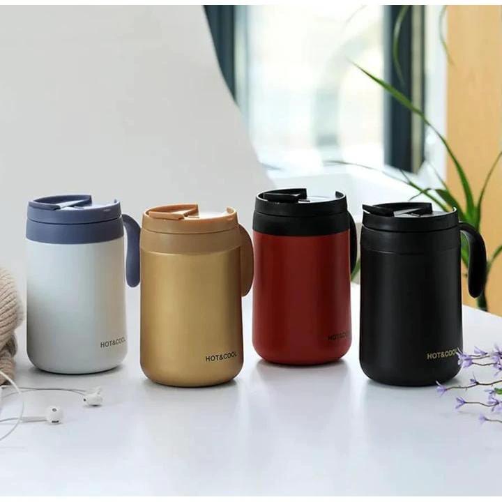 Thermomug Coffee Cup 500ml Keep Your Drinks Hot for 12 Hours Travel Essentials Coffee