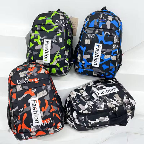 Trendy Camouflage Waterproof Backpack