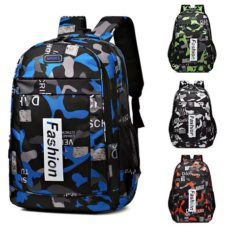 Trendy Camouflage Waterproof Backpack